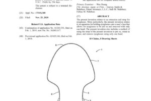 US11693256-B1 Eyeglass Extension and Strap